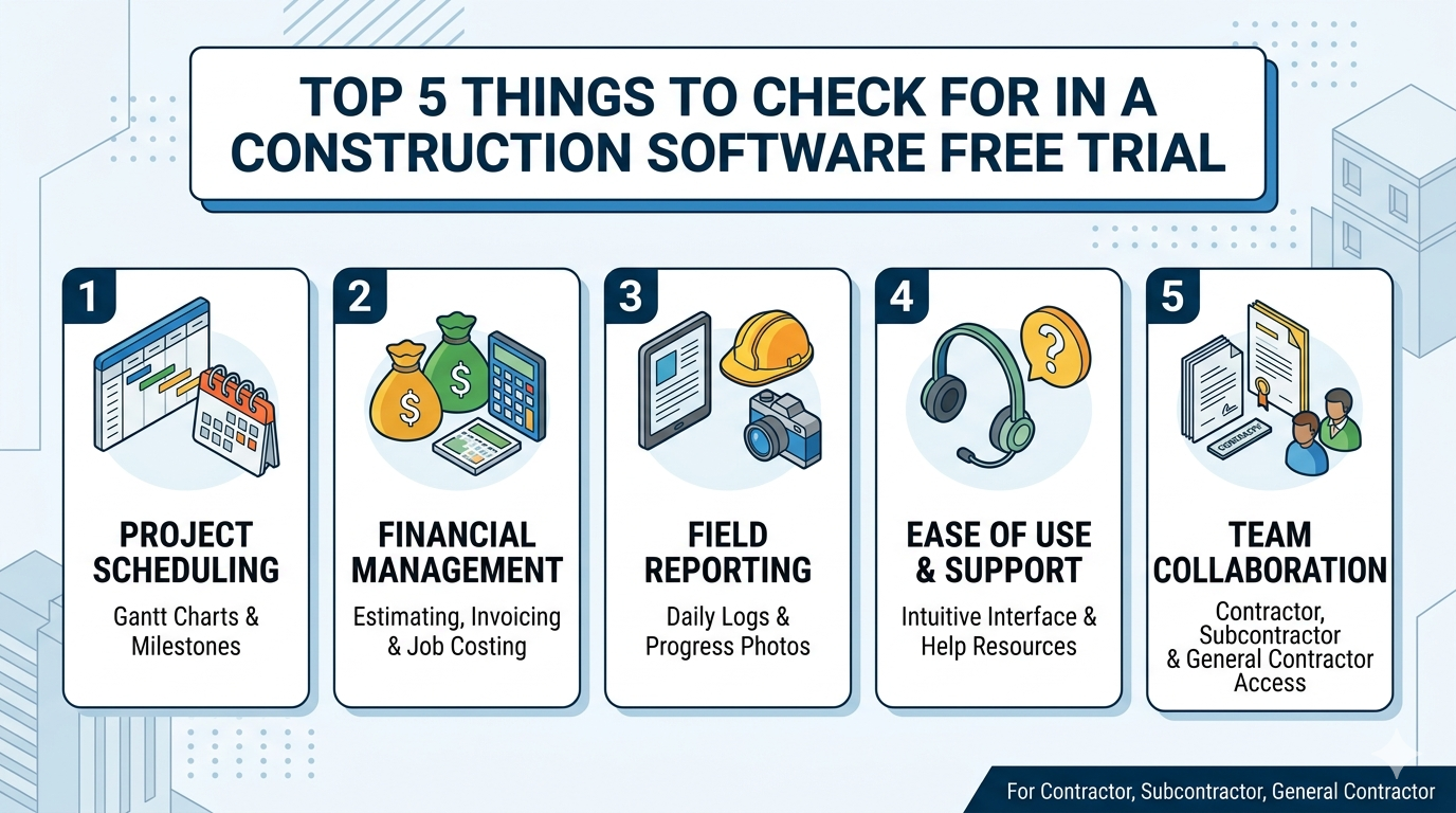 Construction Management Software Free Trial Constant Builder Houston Texas